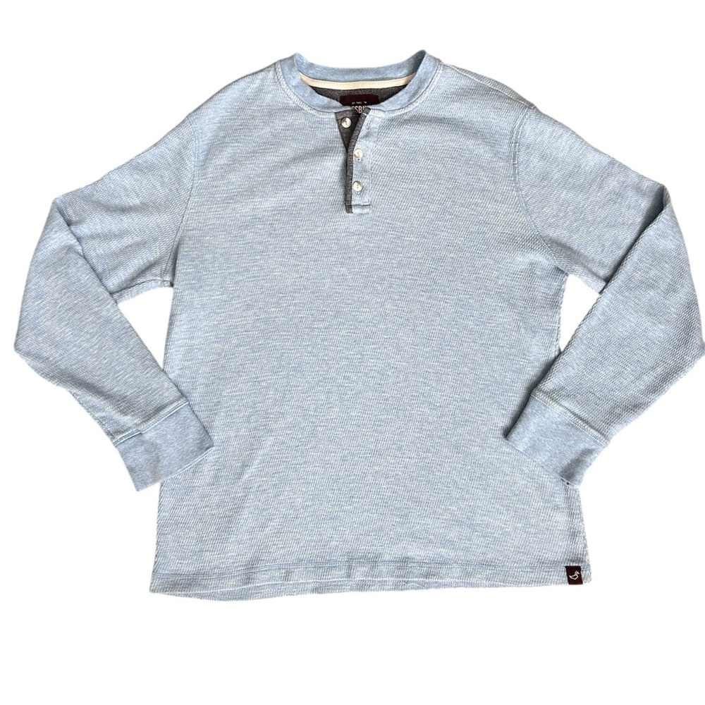 Alesbury NWOT Men’s Sky Blue Thermal Long Sleeve Shirt size Large